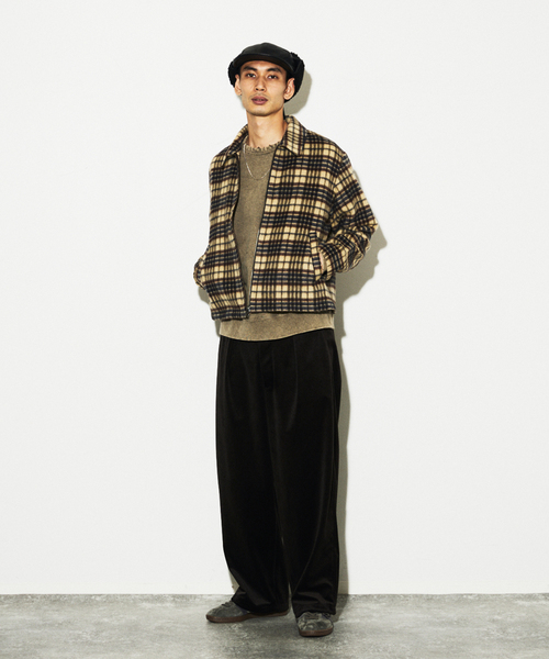 JOURNAL STANDARD(ジャーナルスタンダード)の「リニュール シャギー ジップ ジャケット(その他アウター・メンズ・ベージュ/ブラウン系その他・MEDIUM/LARGE)」の12枚目の写真