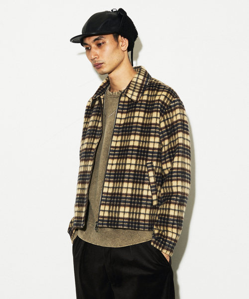 JOURNAL STANDARD(ジャーナルスタンダード)の「リニュール シャギー ジップ ジャケット(その他アウター・メンズ・ベージュ/ブラウン系その他・MEDIUM/LARGE)」の14枚目の写真