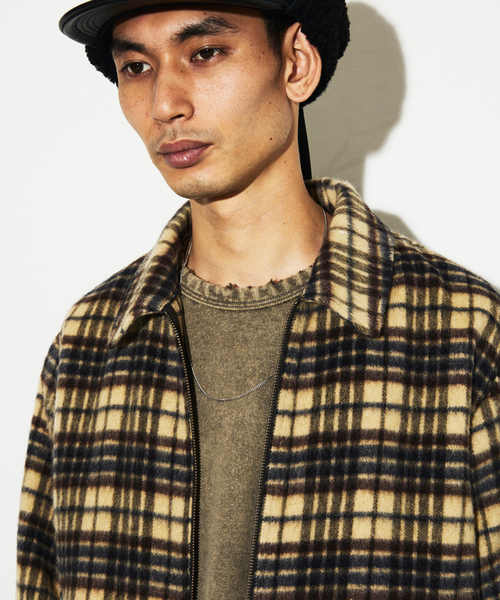 JOURNAL STANDARD(ジャーナルスタンダード)の「リニュール シャギー ジップ ジャケット(その他アウター・メンズ・ベージュ/ブラウン系その他・MEDIUM/LARGE)」の16枚目の写真