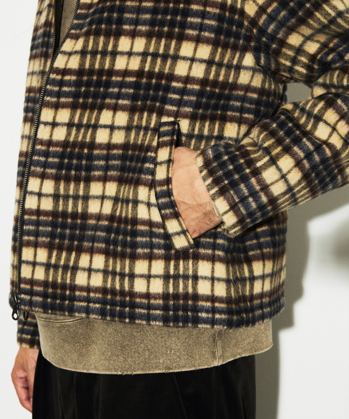 JOURNAL STANDARD(ジャーナルスタンダード)の「リニュール シャギー ジップ ジャケット(その他アウター・メンズ・ベージュ/ブラウン系その他・MEDIUM/LARGE)」の17枚目の写真