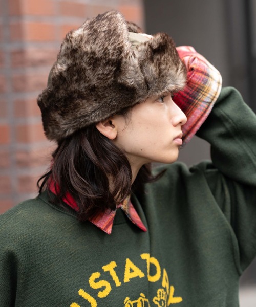 WEGO（ウィゴー）の「WEGO/フライトキャップ（キャップ・レディース・スミクロ/ブラック/カーキ/その他2/その他1・FREE）」の17枚目の写真