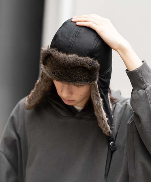 WEGO（ウィゴー）の「WEGO/フライトキャップ（キャップ・レディース・スミクロ/ブラック/カーキ/その他2/その他1・FREE）」の10枚目の写真