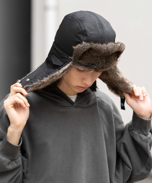 WEGO（ウィゴー）の「WEGO/フライトキャップ（キャップ・レディース・スミクロ/ブラック/カーキ/その他2/その他1・FREE）」の11枚目の写真