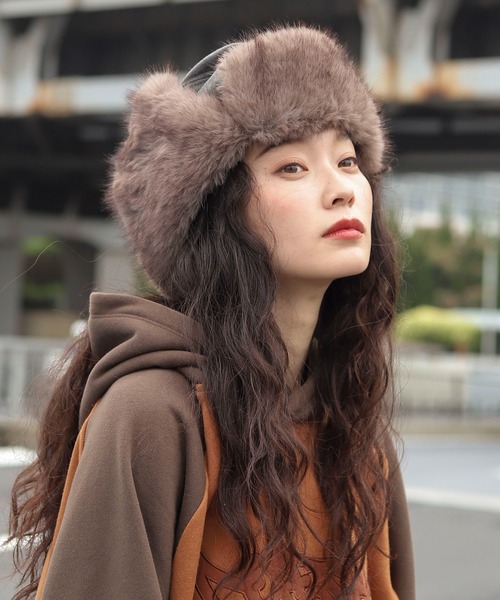 WEGO（ウィゴー）の「WEGO/フライトキャップ（キャップ・レディース・スミクロ/ブラック/カーキ/その他2/その他1・FREE）」の13枚目の写真