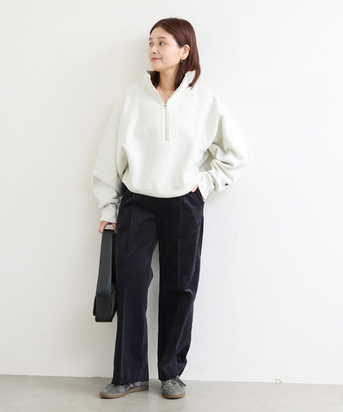 JOURNAL STANDARD(ジャーナルスタンダード)の「Velour tack PANTS(その他パンツ・レディース・キャメル/ネイビー・36/38)」の4枚目の写真
