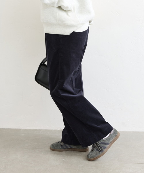 JOURNAL STANDARD(ジャーナルスタンダード)の「Velour tack PANTS(その他パンツ・レディース・キャメル/ネイビー・36/38)」の14枚目の写真