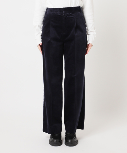 JOURNAL STANDARD(ジャーナルスタンダード)の「Velour tack PANTS(その他パンツ・レディース・キャメル/ネイビー・36/38)」の16枚目の写真