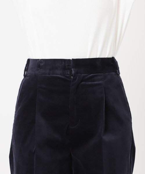 JOURNAL STANDARD(ジャーナルスタンダード)の「Velour tack PANTS(その他パンツ・レディース・キャメル/ネイビー・36/38)」の21枚目の写真