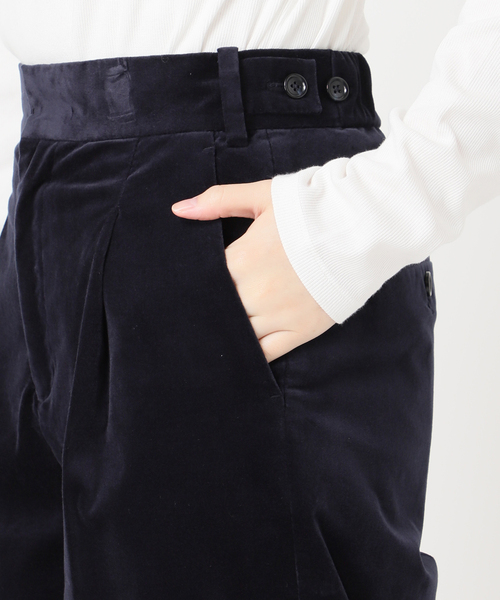 JOURNAL STANDARD(ジャーナルスタンダード)の「Velour tack PANTS(その他パンツ・レディース・キャメル/ネイビー・36/38)」の22枚目の写真