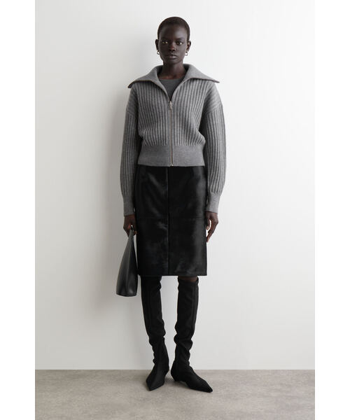 リブメリノウールジャケット（その他アウター）｜COS（コス）の