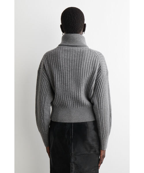 リブメリノウールジャケット（その他アウター）｜COS（コス）の