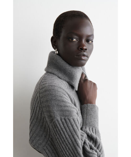 リブメリノウールジャケット（その他アウター）｜COS（コス）の