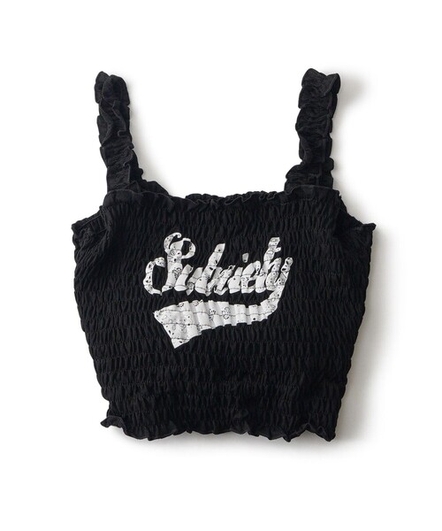 Subciety(サブサエティ)の「【WOMEN】Paisley glorious camisole(キャミソール・レディース・ホワイト/ブラック・FREE)」の18枚目の写真