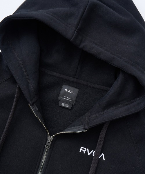 RVCA(ルーカ)の「RVCA メンズ ARCH BACK SIDE ZIP HD パーカー 【2025年秋冬モデル】/ルーカバックロゴジップアップパーカー・フーディー(パーカー・メンズ・グリーン系その他/ピンク系その他/ブラック/オフホワイト・X-LARGE/LARGE/MEDIUM/SMALL)」の11枚目の写真