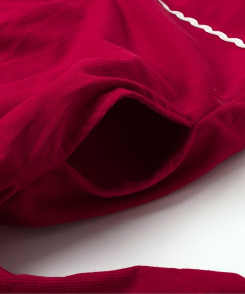 apres les cours（アプレレクール）の「【ジュニア対応】ハート・フラワー・さくらんぼモチーフワンピース（ワンピース・キッズ・アイボリー/レッド/マスタード・80/90/100/110/120/130/140）」の13枚目の写真