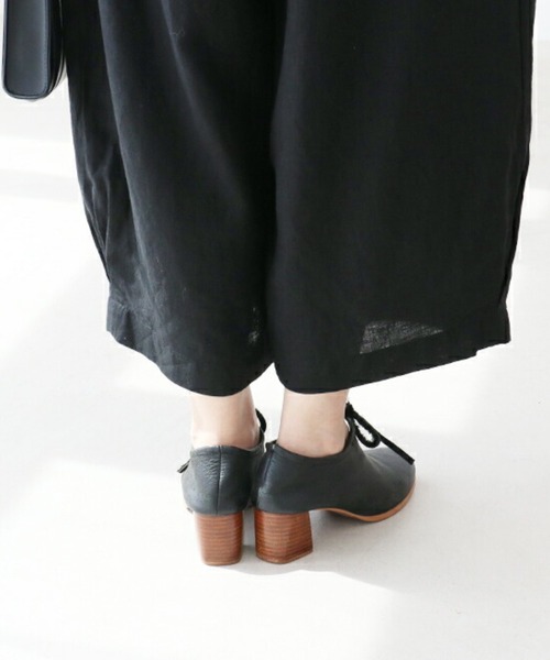 sanpo kuschel（サンポクシェル）の「リネン素材のパンツ（その他パンツ・レディース・ブラック・FREE）」の8枚目の写真