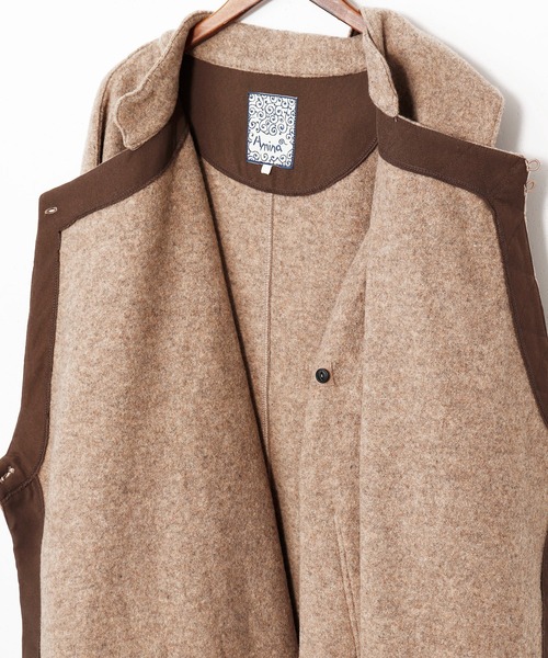 チャイハネ（チャイハネ）の「【チャイハネ】ネオチベタンMEN'Sコート（その他アウター・メンズ・ベージュ/ブラック・FREE）」の7枚目の写真