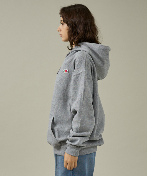 FRUIT OF THE LOOM（フルーツオブザルーム）の「【FRUIT OF THE LOOM】PRINT HOODIE2/プリントフーディ/ユニセックス【WEB限定】（パーカー・メンズ・グレー/ブラック・M/L/XL）」の16枚目の写真