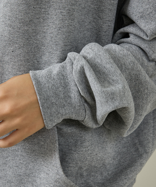 FRUIT OF THE LOOM（フルーツオブザルーム）の「【FRUIT OF THE LOOM】PRINT HOODIE2/プリントフーディ/ユニセックス【WEB限定】（パーカー・メンズ・グレー/ブラック・M/L/XL）」の12枚目の写真