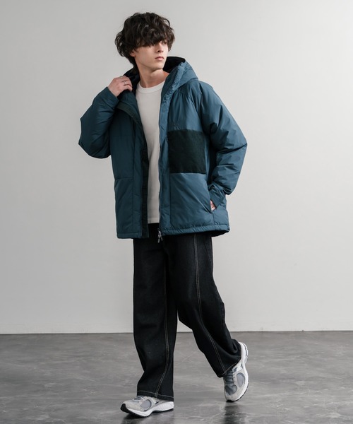 KRIFF MAYER（クリフメイヤー）の「KRIFF MAYER クリフメイヤー CLEANNESS クリーネスワンポイントロゴ刺繍中綿ジャケット 2515100（ダウンジャケット/コート・メンズ・ネイビー/ブラック/カーキ・M/L/XL）」の22枚目の写真