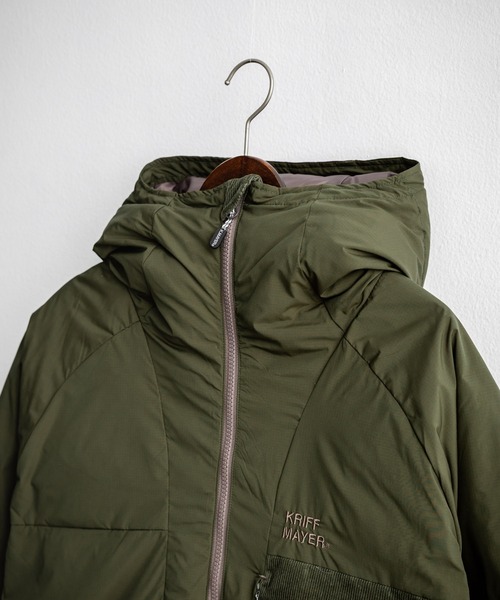 KRIFF MAYER（クリフメイヤー）の「KRIFF MAYER クリフメイヤー CLEANNESS クリーネスワンポイントロゴ刺繍中綿ジャケット 2515100（ダウンジャケット/コート・メンズ・ネイビー/ブラック/カーキ・M/L/XL）」の18枚目の写真