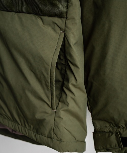 KRIFF MAYER（クリフメイヤー）の「KRIFF MAYER クリフメイヤー CLEANNESS クリーネスワンポイントロゴ刺繍中綿ジャケット 2515100（ダウンジャケット/コート・メンズ・ネイビー/ブラック/カーキ・M/L/XL）」の14枚目の写真