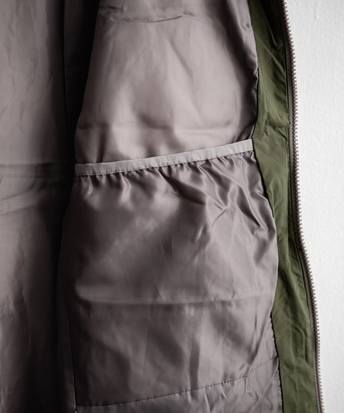 KRIFF MAYER（クリフメイヤー）の「KRIFF MAYER クリフメイヤー CLEANNESS クリーネスワンポイントロゴ刺繍中綿ジャケット 2515100（ダウンジャケット/コート・メンズ・ネイビー/ブラック/カーキ・M/L/XL）」の11枚目の写真