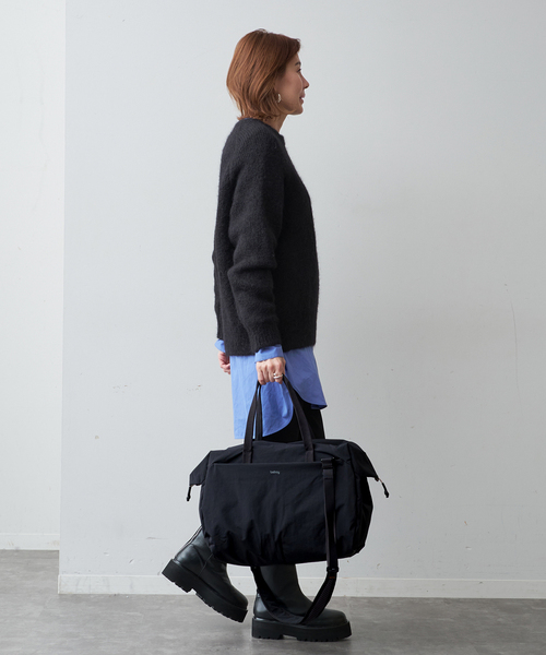 Bellroy(ベルロイ)の「Bellroy ベルロイ Lite Duffel BLFA234(ボストンバッグ・レディース・ブラック/オレンジ・FREE)」の7枚目の写真