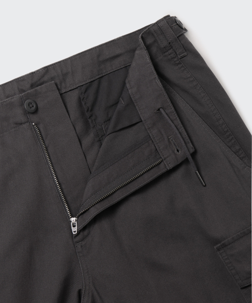 MUSINSA STANDARD（ムシンサスタンダード）の「コットンワイドマルチポケットカーゴパンツ[ダークグレー]（その他パンツ・メンズ・その他・40/38/42/36/34/32/30/31/33/26/27/28/29）」の3枚目の写真