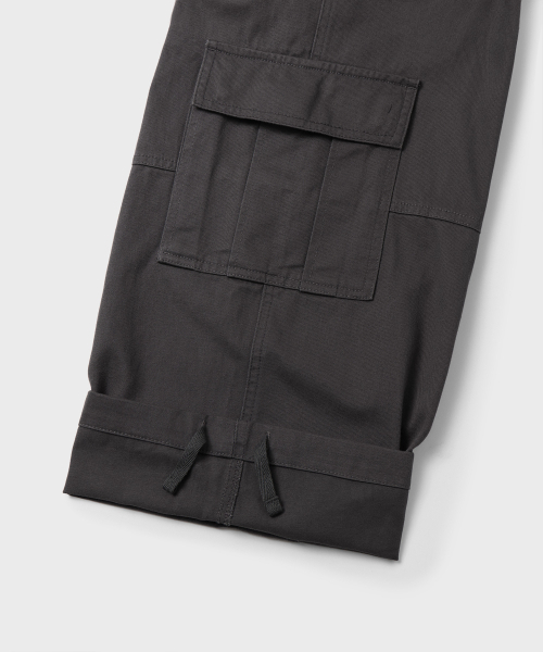 MUSINSA STANDARD（ムシンサスタンダード）の「コットンワイドマルチポケットカーゴパンツ[ダークグレー]（その他パンツ・メンズ・その他・40/38/42/36/34/32/30/31/33/26/27/28/29）」の8枚目の写真