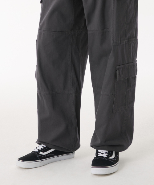 MUSINSA STANDARD（ムシンサスタンダード）の「コットンワイドマルチポケットカーゴパンツ[ダークグレー]（その他パンツ・メンズ・その他・40/38/42/36/34/32/30/31/33/26/27/28/29）」の10枚目の写真