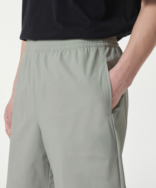 MUSINSA STANDARD（ムシンサスタンダード）の「クーリングバンディングショーツ[ライトカーキ]（その他パンツ・メンズ・その他・34/32/30/26/28/38/36）」の5枚目の写真