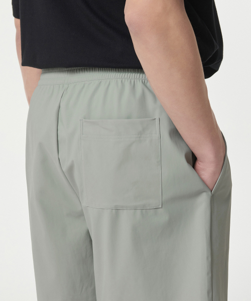 MUSINSA STANDARD（ムシンサスタンダード）の「クーリングバンディングショーツ[ライトカーキ]（その他パンツ・メンズ・その他・34/32/30/26/28/38/36）」の6枚目の写真