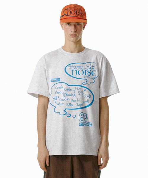 TEKET（テケット）の「Overthinking Sounds Tee Melange Gray（Tシャツ/カットソー・メンズ・その他・SMALL/MEDIUM/LARGE）」の2枚目の写真