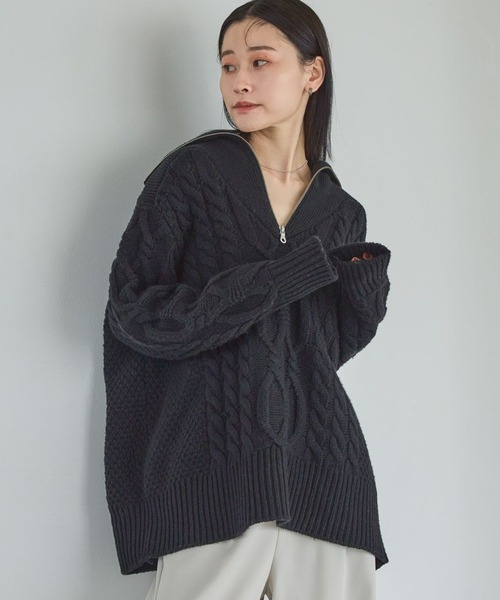 A part by（アパートバイ）の「フィッシャーマンニット（ニット