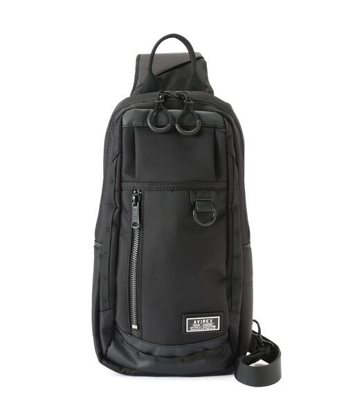 AVIREX(アヴィレックス)の「《価格改定商品》 SOLID ONE SHOULDER BAG / ソリッド ワンショルダーバッグ / AVIREX / アヴィレックス / AX2051(ショルダーバッグ・メンズ・ブラック/オリーブ系・F)」の1枚目の写真