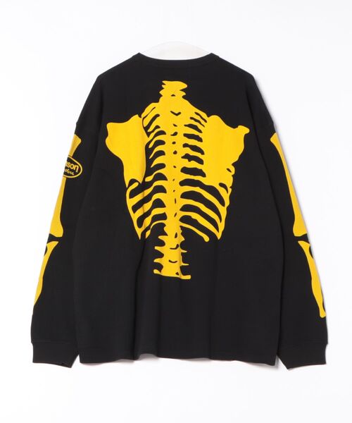 VANSON（ヴァンソン）の「VANSON/バンソン/Thermal LONG SLEEVE TEE（Tシャツ/カットソー・メンズ・ホワイト/ブラック・M/S/L/XL）」の3枚目の写真