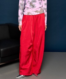 Docking Rhinestone Easy Pants/ドッキングラインストーンイージーパンツ