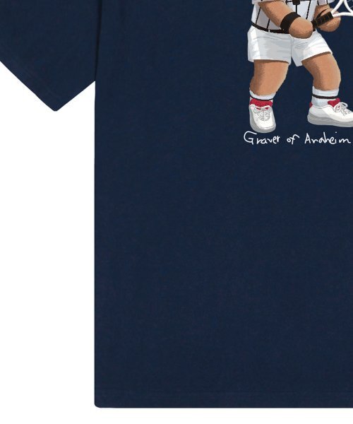GRAVER（グレーバー）の「[ユニセックス]テニスドッグストリーバー半袖Tシャツ_3カラー（Tシャツ/カットソー・レディース・ネイビー/ホワイト/ブラック・SMALL/LARGE/X-LARGE/MEDIUM）」の13枚目の写真