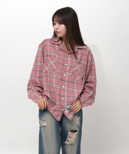 MFC STORE(エムエフシーストア)の「MFC STORE ORIGINAL MS LOGO L/S SHIRTS(シャツ/ブラウス・メンズ・ライトブルー/ピンク・M/L/XL)」の2枚目の写真