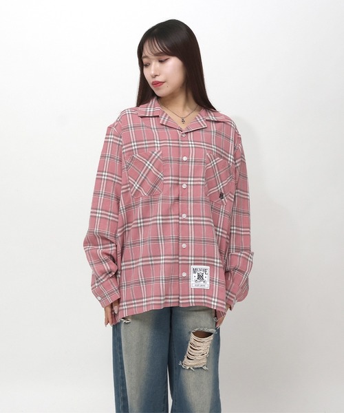 MFC STORE(エムエフシーストア)の「MFC STORE ORIGINAL MS LOGO L/S SHIRTS(シャツ/ブラウス・メンズ・ライトブルー/ピンク・M/L/XL)」の5枚目の写真
