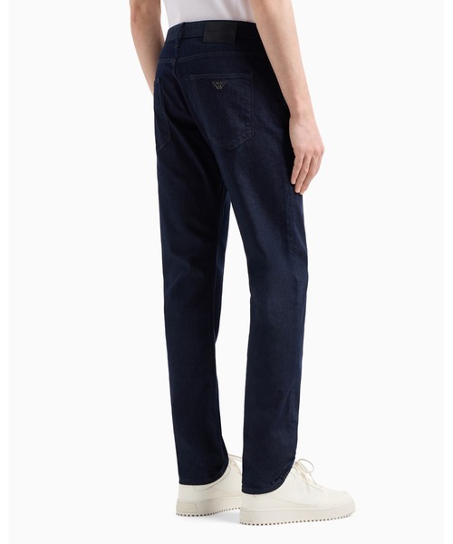 EMPORIO ARMANI（エンポリオアルマーニ）の「【エンポリオ アルマーニ】スリムフィットジーンズ J06 コンフォートツイルデニム9.5オンス（デニムパンツ・メンズ・インディゴブルー/ダークインディゴブルー・27/28/29inch/30inch/31inch/32inch/33inch/34inch/36）」の9枚目の写真