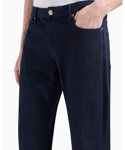 EMPORIO ARMANI（エンポリオアルマーニ）の「【エンポリオ アルマーニ】スリムフィットジーンズ J06 コンフォートツイルデニム9.5オンス（デニムパンツ・メンズ・インディゴブルー/ダークインディゴブルー・27/28/29inch/30inch/31inch/32inch/33inch/34inch/36）」の8枚目の写真