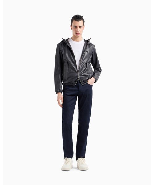 EMPORIO ARMANI（エンポリオアルマーニ）の「【エンポリオ アルマーニ】スリムフィットジーンズ J06 コンフォートツイルデニム9.5オンス（デニムパンツ・メンズ・インディゴブルー/ダークインディゴブルー・27/28/29inch/30inch/31inch/32inch/33inch/34inch/36）」の6枚目の写真