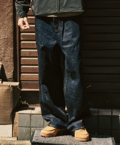 417 EDIFICE（フォーワンセブンエディフィス）の「LE JAPON ATELIER 3D デニムパンツ（デニムパンツ・メンズ・アイボリー/ブラック/ブルー系その他・SMALL/MEDIUM/LARGE）」の3枚目の写真