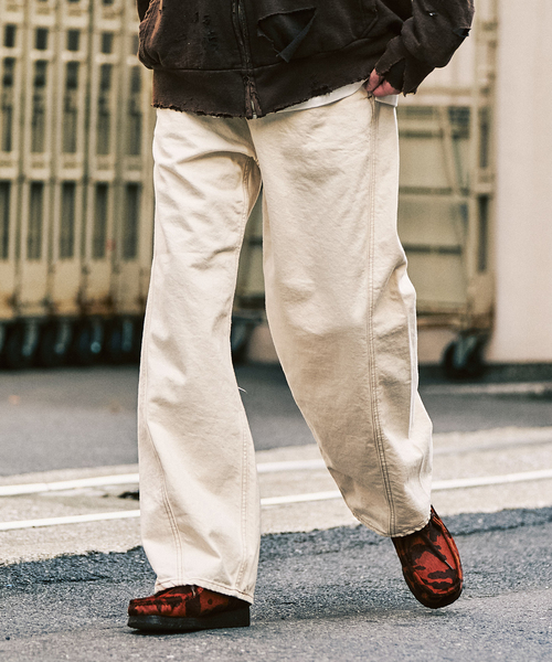 417 EDIFICE（フォーワンセブンエディフィス）の「LE JAPON ATELIER 3D デニムパンツ（デニムパンツ・メンズ・アイボリー/ブラック/ブルー系その他・SMALL/MEDIUM/LARGE）」の2枚目の写真