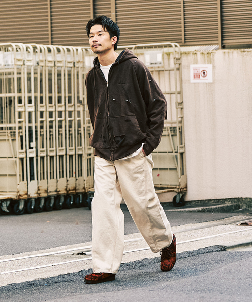 417 EDIFICE（フォーワンセブンエディフィス）の「LE JAPON ATELIER 3D デニムパンツ（デニムパンツ・メンズ・アイボリー/ブラック/ブルー系その他・SMALL/MEDIUM/LARGE）」の5枚目の写真