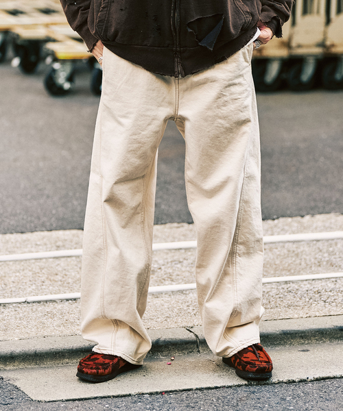 417 EDIFICE（フォーワンセブンエディフィス）の「LE JAPON ATELIER 3D デニムパンツ（デニムパンツ・メンズ・アイボリー/ブラック/ブルー系その他・SMALL/MEDIUM/LARGE）」の14枚目の写真