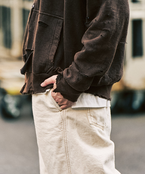 417 EDIFICE（フォーワンセブンエディフィス）の「LE JAPON ATELIER 3D デニムパンツ（デニムパンツ・メンズ・アイボリー/ブラック/ブルー系その他・SMALL/MEDIUM/LARGE）」の17枚目の写真