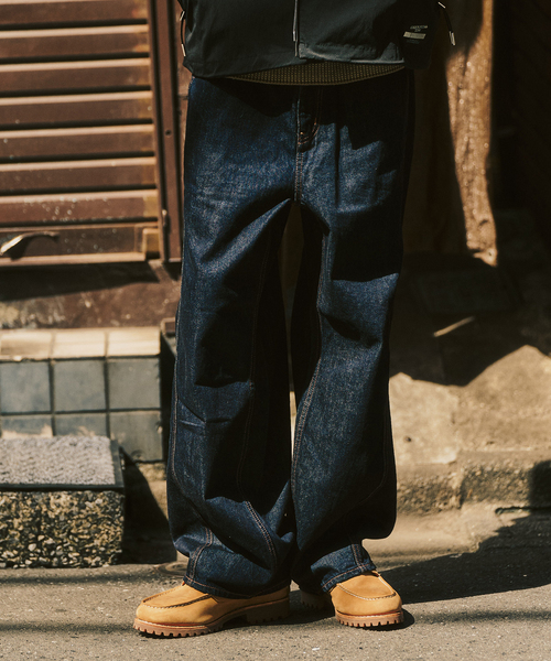 417 EDIFICE（フォーワンセブンエディフィス）の「LE JAPON ATELIER 3D デニムパンツ（デニムパンツ・メンズ・アイボリー/ブラック/ブルー系その他・SMALL/MEDIUM/LARGE）」の22枚目の写真